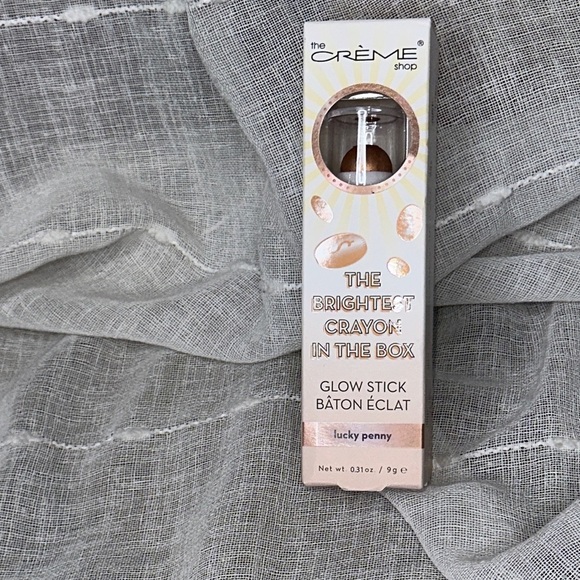 The Crème Shop The Brightest Crayon In The Box Glow Stick Lucky Penny Shade NWT - Picture 2 of 6